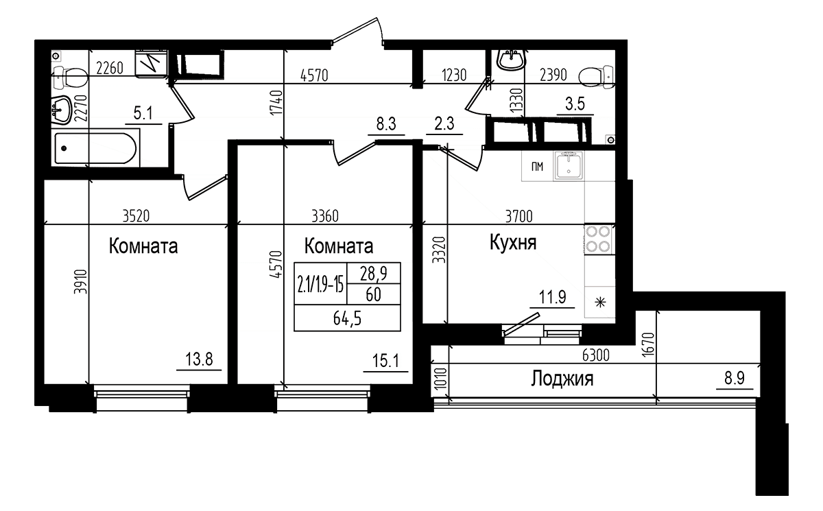 Планировка квартиры