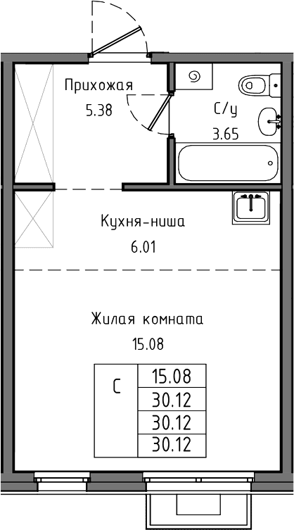 Планировка квартиры