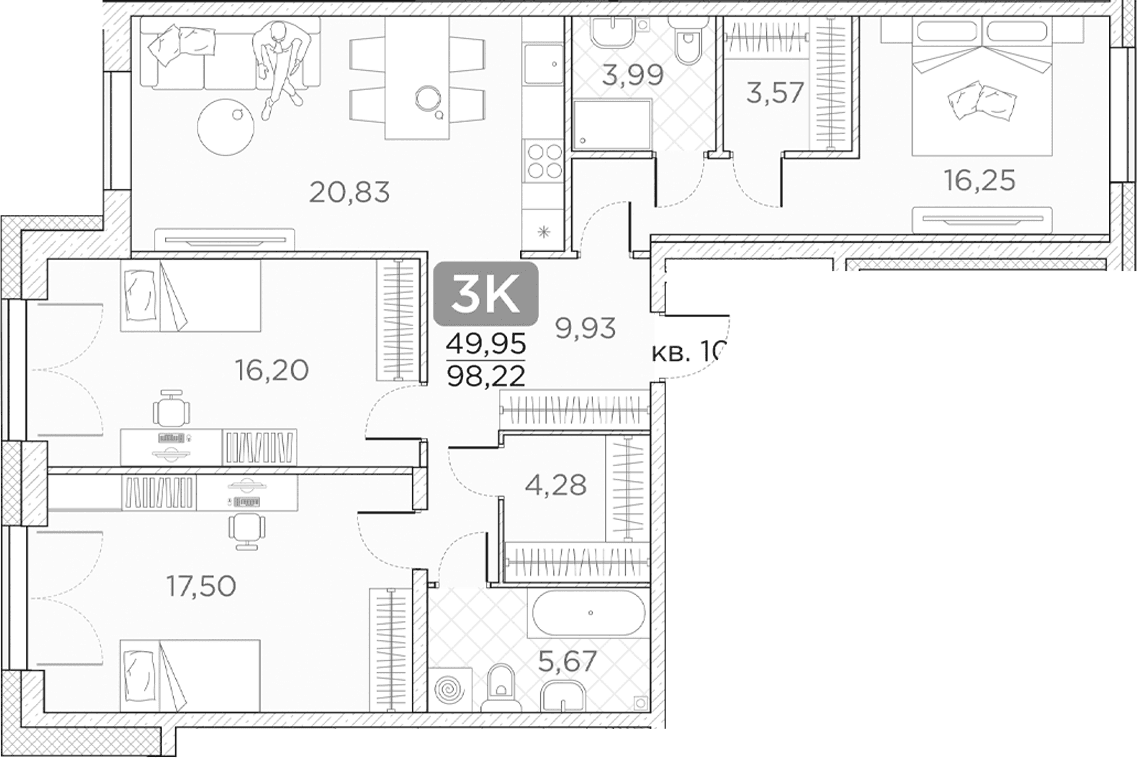 Планировка квартиры
