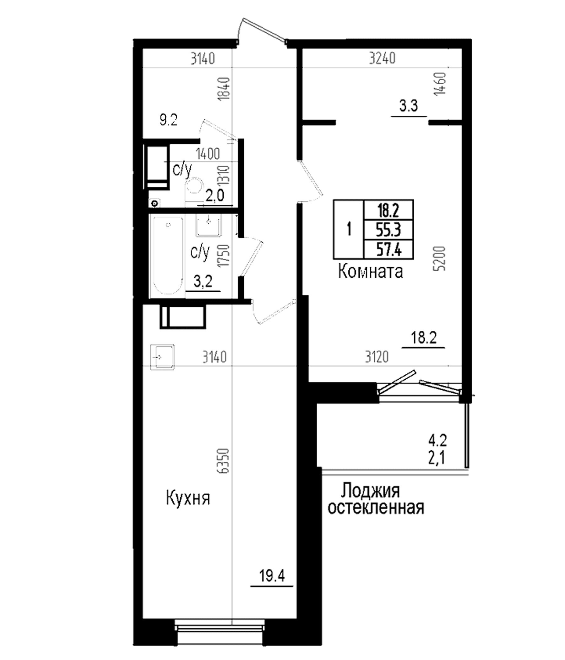 Планировка квартиры