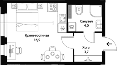 Планировка квартиры