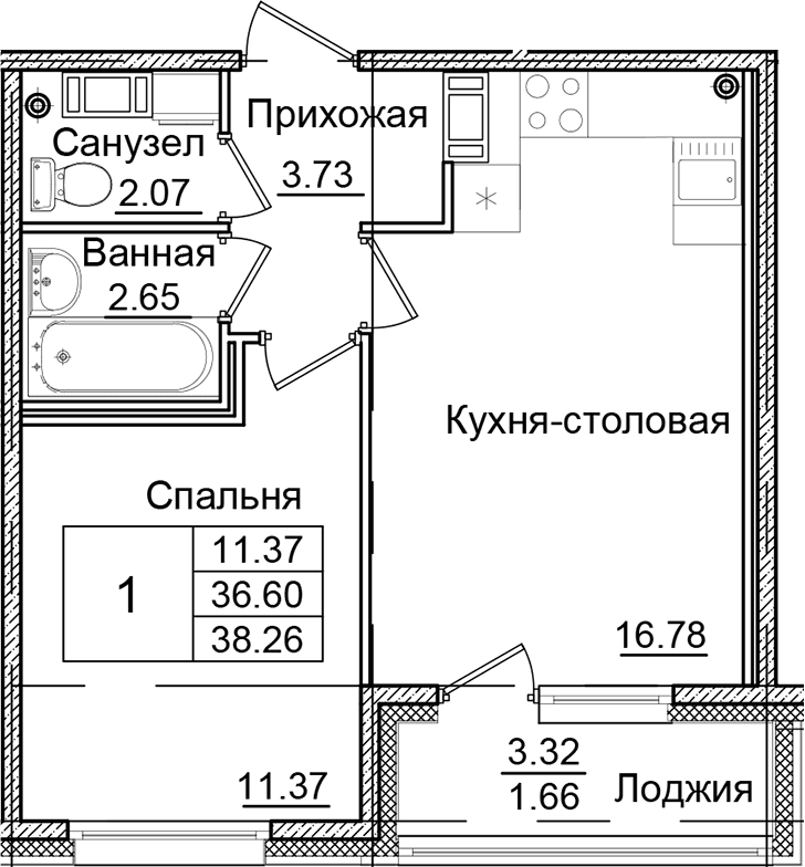 Планировка квартиры
