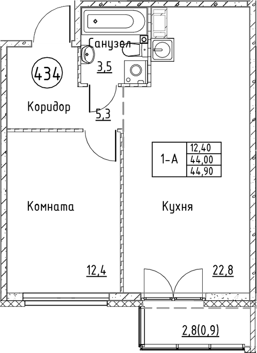 Планировка квартиры