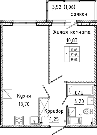 Планировка квартиры