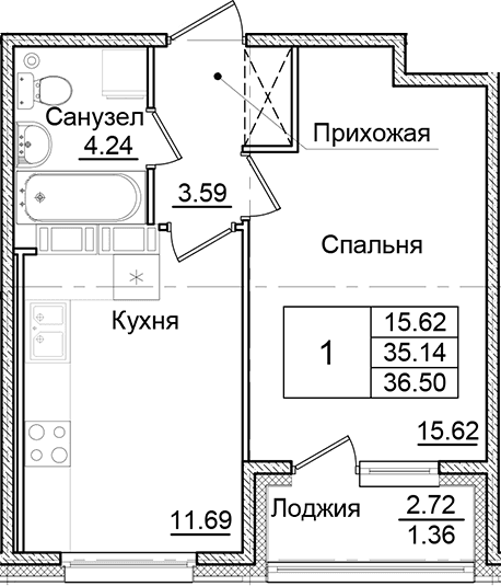 Планировка квартиры