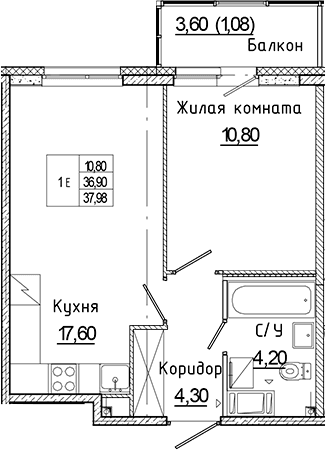 Планировка квартиры