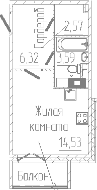 Планировка квартиры