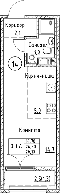 Планировка квартиры