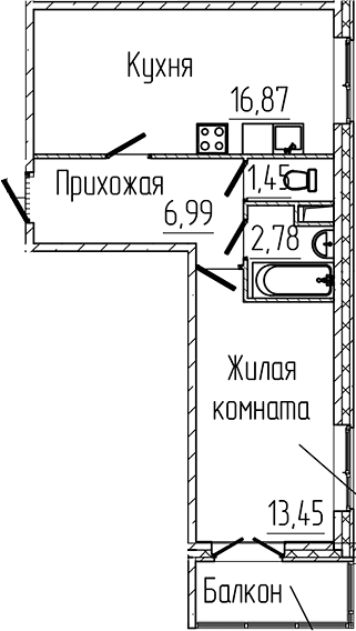 Планировка квартиры