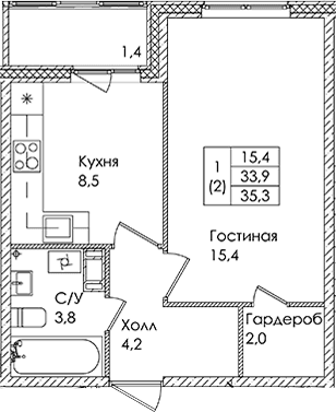 Планировка квартиры
