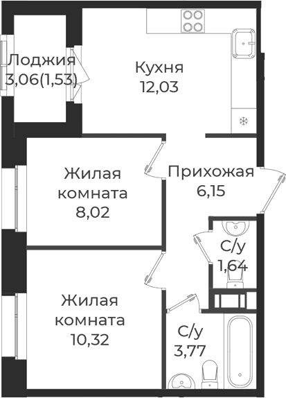 Планировка квартиры