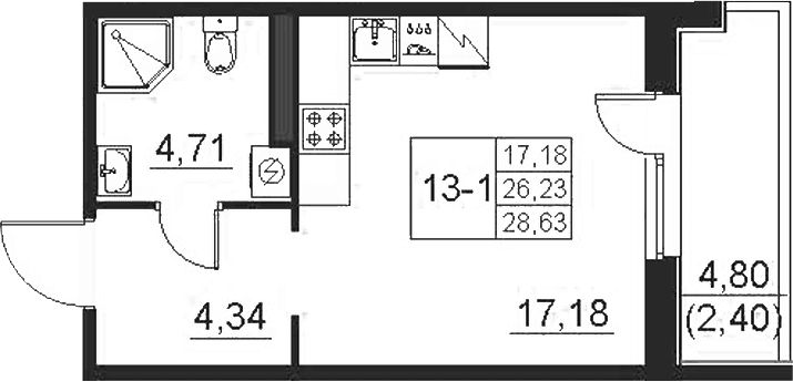 Планировка квартиры