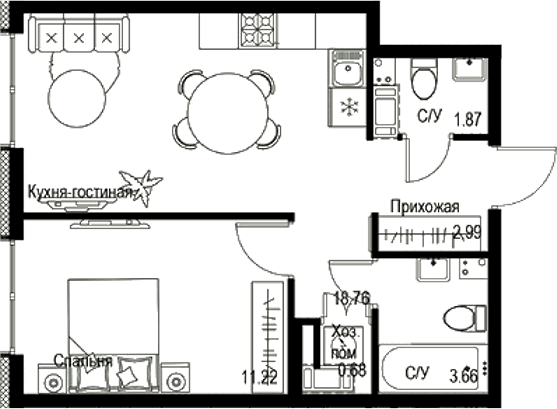 Планировка квартиры