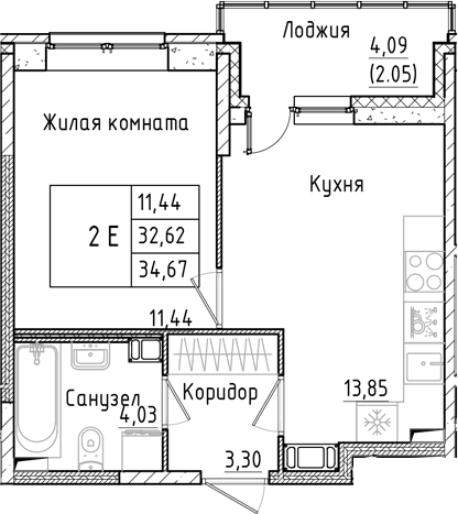 Планировка квартиры