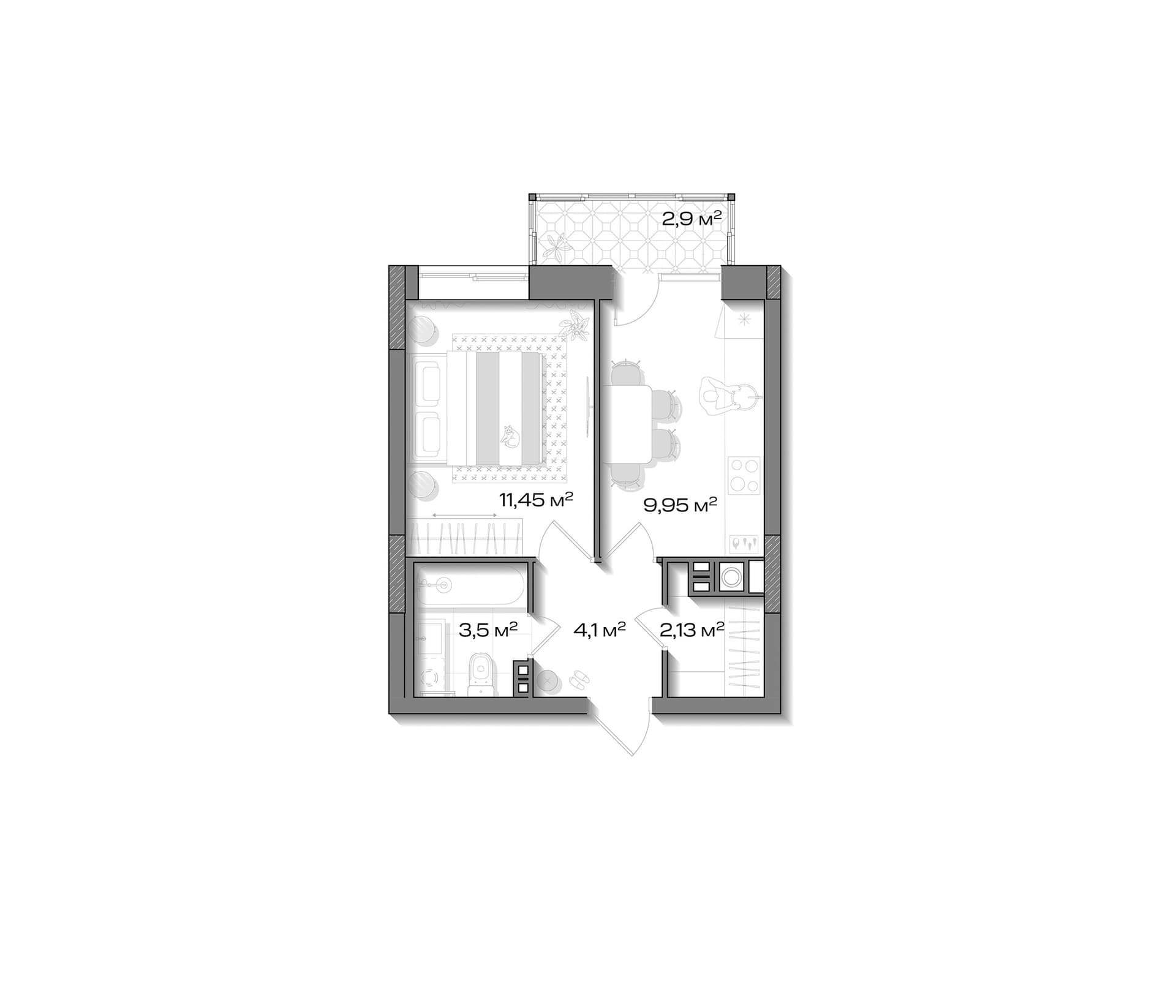 Планировка квартиры