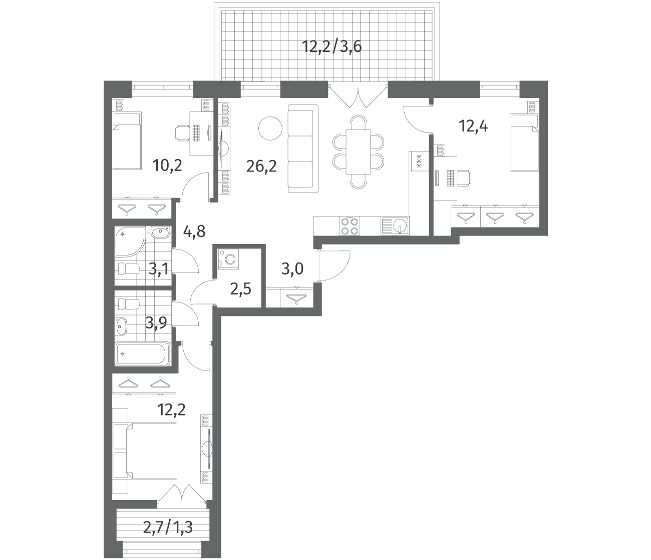 Планировка квартиры