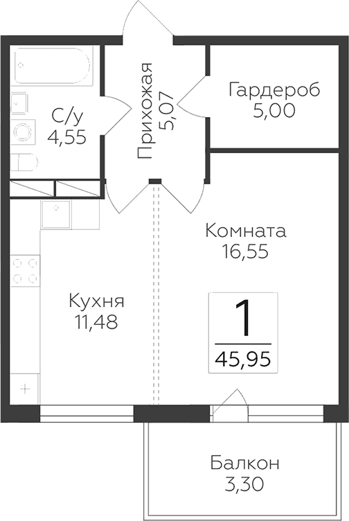 Планировка квартиры