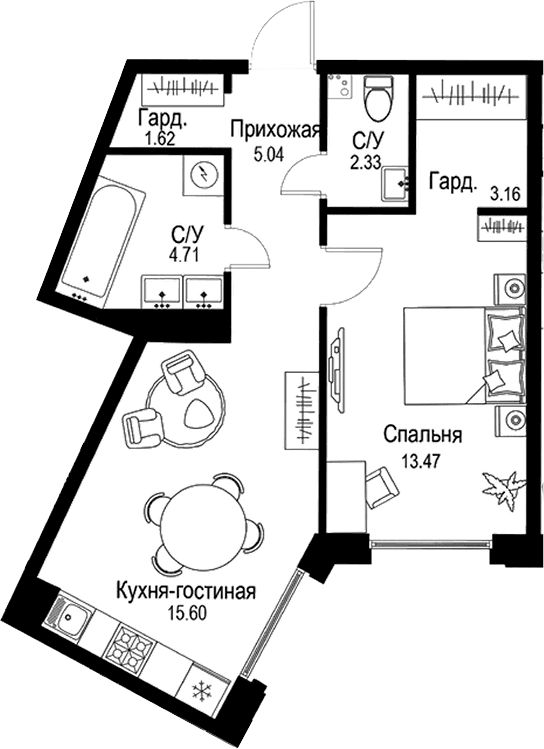 Планировка квартиры