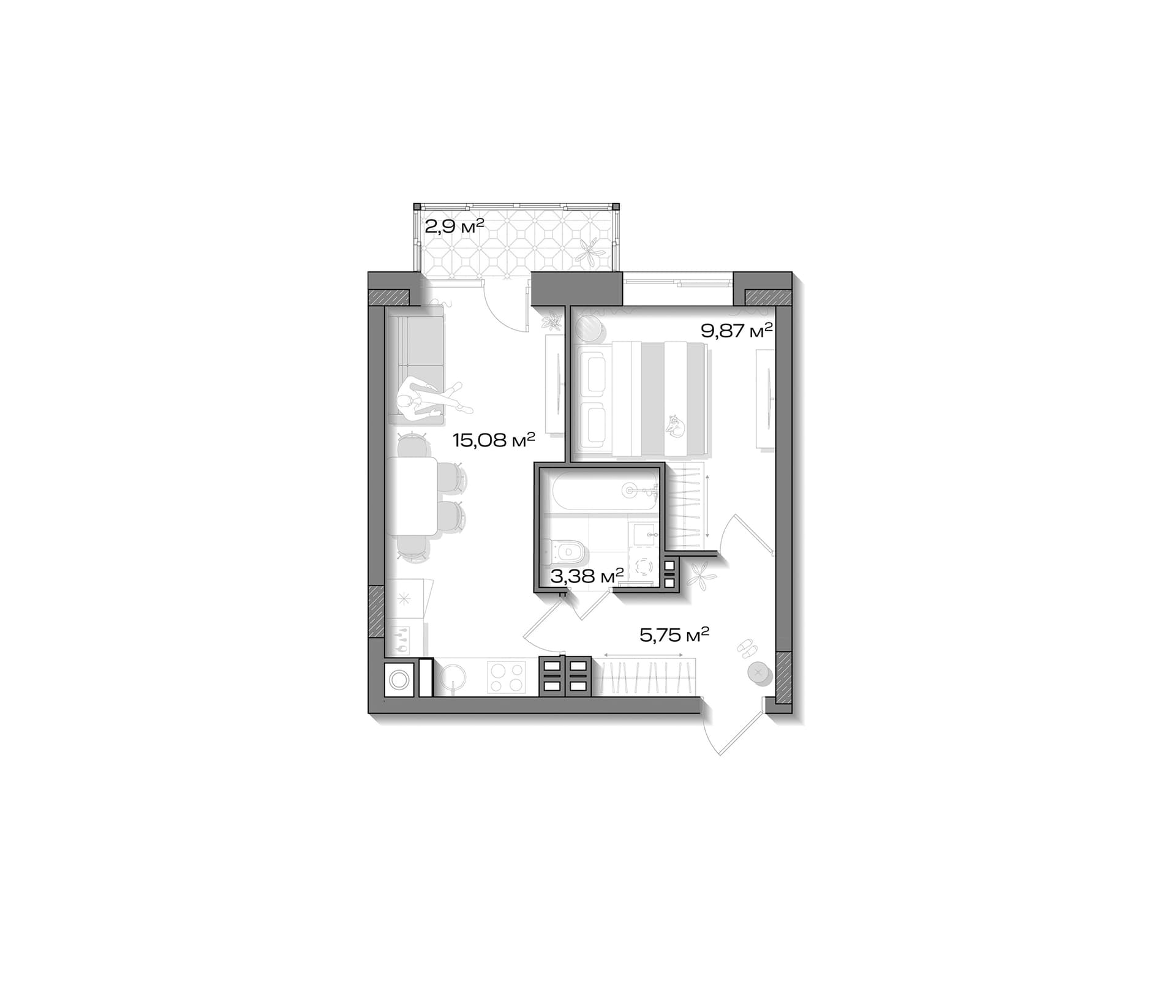 Планировка квартиры