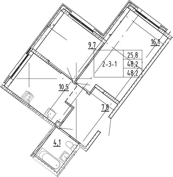 Планировка квартиры
