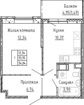 Планировка квартиры