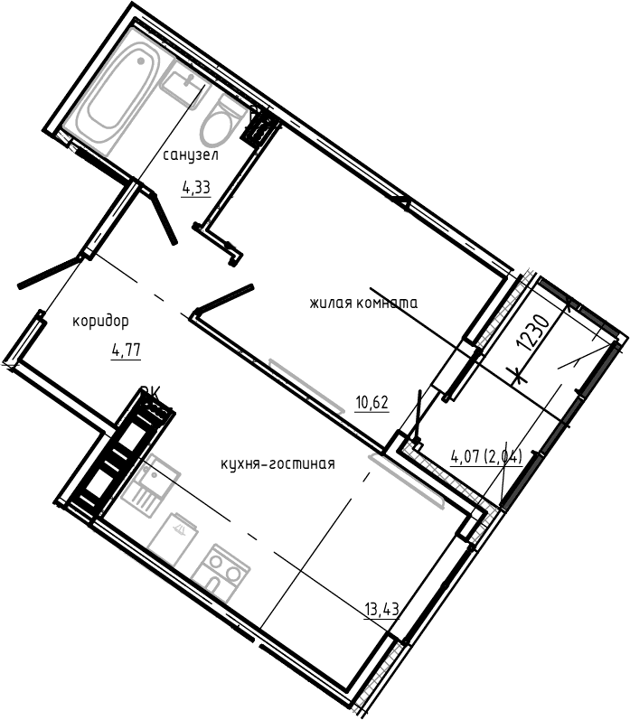 Планировка квартиры