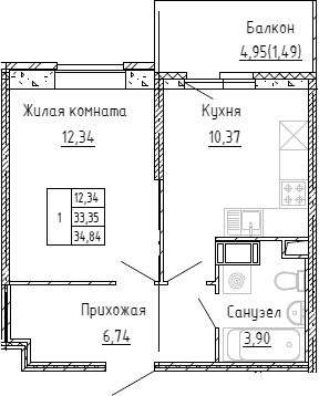 Планировка квартиры