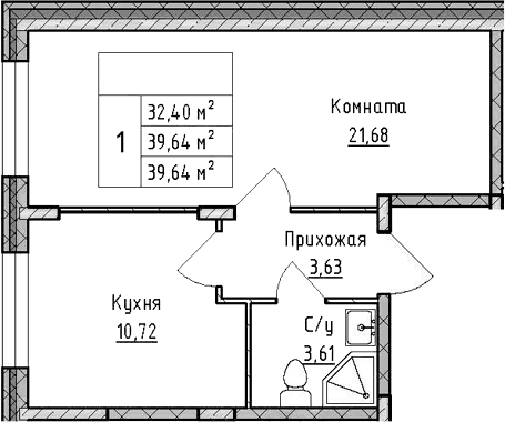Планировка квартиры