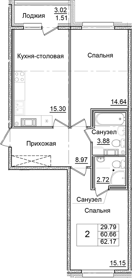 Планировка квартиры