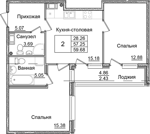 Планировка квартиры