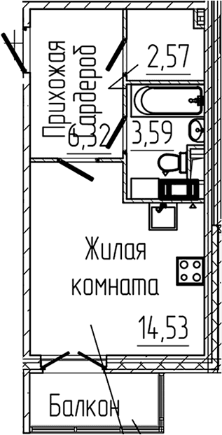 Планировка квартиры