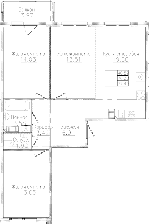 Планировка квартиры