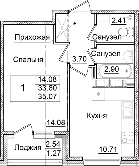 Планировка квартиры
