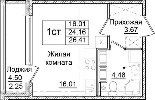 Планировка квартиры