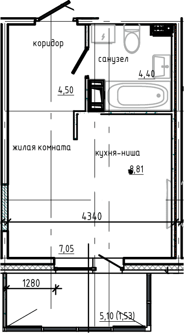 Планировка квартиры