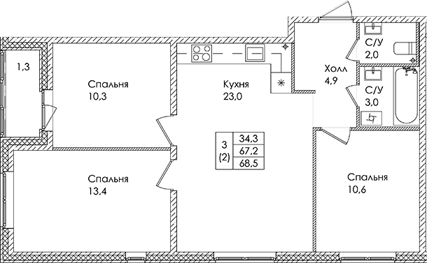 Планировка квартиры
