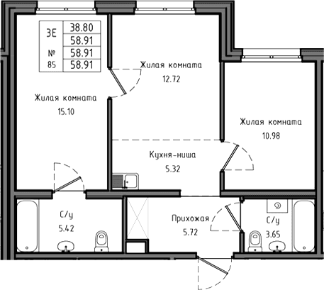 Планировка квартиры