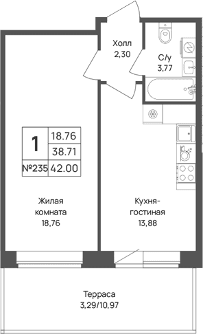 Планировка квартиры