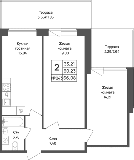 Планировка квартиры