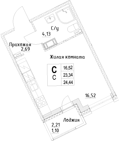 Планировка квартиры