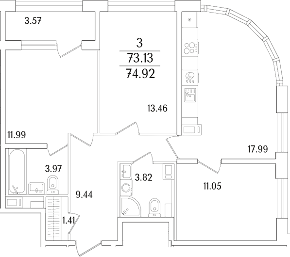 Планировка квартиры