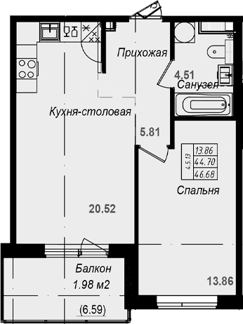 Планировка квартиры