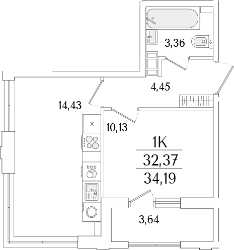 Планировка квартиры
