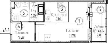 Планировка квартиры