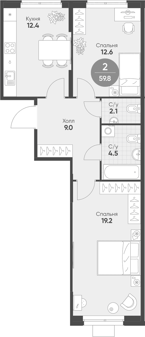 Планировка квартиры