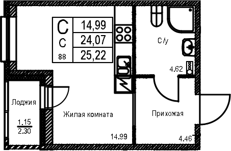 Планировка квартиры