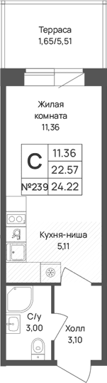 Планировка квартиры