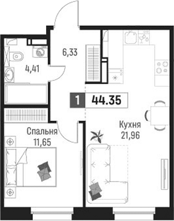 Планировка квартиры