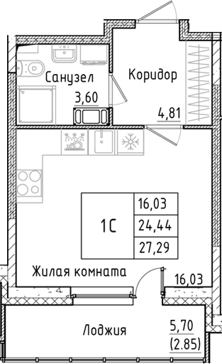 Планировка квартиры