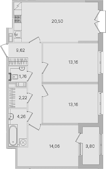 Планировка квартиры